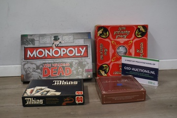 Afbeelding van Mix van bord en kaartspellen 4 stuks