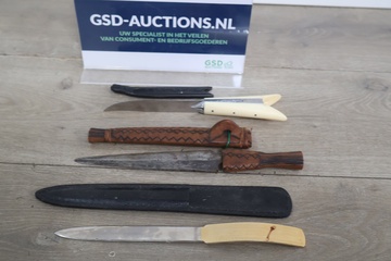 Afbeelding van Set van 3 Vintage Traditionele Dolken