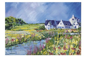 Afbeelding van Marijke Cruysberg - Lovely site II - Afm: 50x70 cm