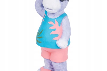 Afbeelding van XL PAARSE NIJLPAALBEELDJE IN ZOMERSTIJL 39cm