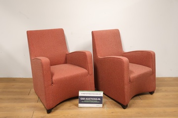 Afbeelding van Set van 2 Wittmann Fauteuils uit Oostenrijk