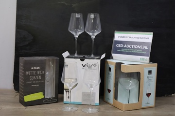 Afbeelding van Set van 10 Rode Wijn Glazen