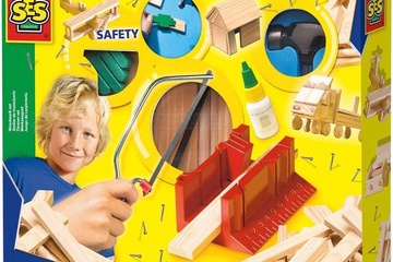 Afbeelding van SES Creative – Timmerset Luxe – Montessori speelgoed