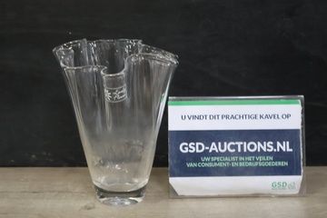 Afbeelding van Glazen Lovely Flower waaiervaas