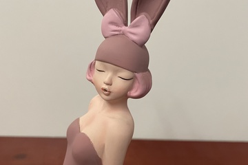 Afbeelding van Creatieve figuur van een jonge meisje