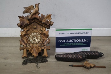 Afbeelding van Traditionele Houten Koekoeksklok