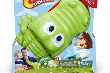 Afbeelding van Krokodil met Kiespijn - Actiespel - Hasbro Gaming Classic