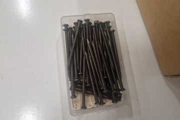 Afbeelding van 30 bakjes stalen nagels 3.4x60 