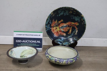 Afbeelding van Set van 2 Stuks Vintage Aziatisch Keramiek