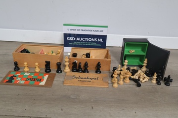 Afbeelding van Verzameling Schaakspelstenen