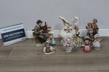 Afbeelding van Mix van Porseleinen Figuren