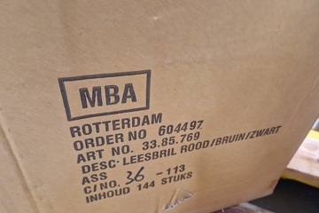 Afbeelding van 144x leesbril assorti 