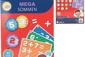 Afbeelding van Educatieve spellen "Mega sommen" nieuw