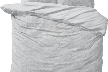 Afbeelding van Dekbedovertrek teddy Grijs 240x220cm+2kussenslopen