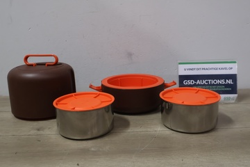 Afbeelding van 4-Delig Kampeerkookgerei-set