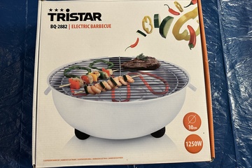 Afbeelding van Tristar BQ-2882 Elektrische Barbecue – Compact & Praktisch (