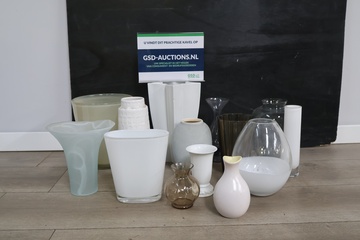 Afbeelding van Mix van diverse vazen 14 stuks