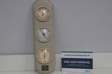 Afbeelding van Vintage Analoog Wand-Weerstation'