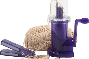 Afbeelding van Creativ Company punnikmolen breigerei paars