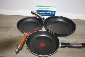 Afbeelding van Set van 3 Koekenpannen
