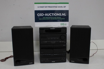 Afbeelding van Vintage Philips HiFi Cassette-/Cd-/Radiospeler
