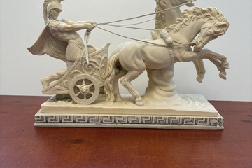 Afbeelding van Romeinse soldaat in een strijdwagen "A.Santini" Italy