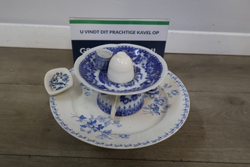 Afbeelding van Unieke decoratieve porseleinen etagère