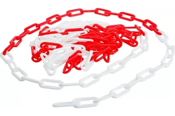 Afbeelding van BGS Versperringsketting - rood - wit - Kunststof - 5 meter