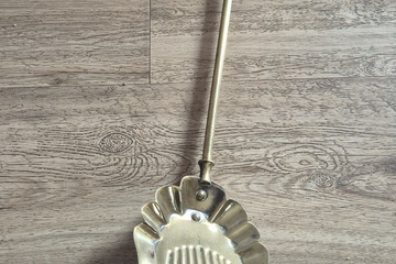 Afbeelding van Vintage messing haardschep / kolenschep