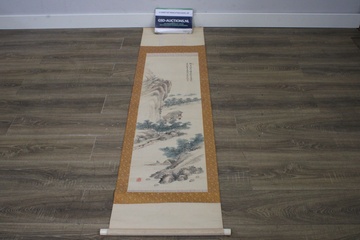 Afbeelding van Vintage Traditionele Japanse Kakemono (Hangrol)