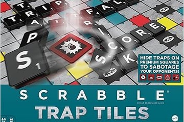 Afbeelding van Fisher-Price Mattel, inc. Scrabble Trap Tegels (QE)