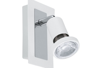 Afbeelding van EGLO Sarria LED Opbouwspot Wit/Chroom