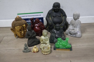Afbeelding van Mix van 10 Boeddha-Beelden