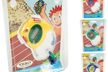 Afbeelding van Vero Candy stopwatch op batterij kids geel