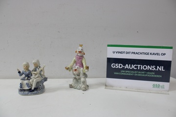 Afbeelding van Mix van 2 Porseleinen Beeldjes''