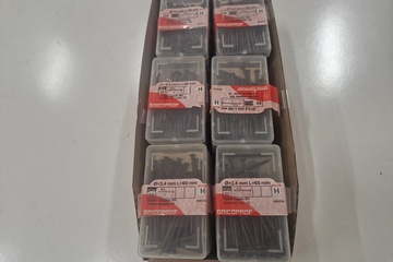 Afbeelding van 30 bakjes stalen nagels 3.4x60 