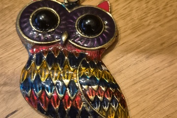 Afbeelding van ketting hanger uil