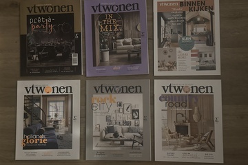 Afbeelding van vtwonen magazines – set van 6 stuks    Beschrijving:  Mooie