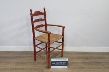 Afbeelding van Antieke Hindelooper Stoel