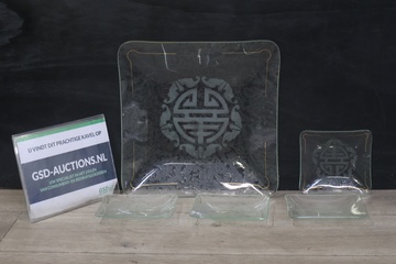 Afbeelding van Mix van 5 Kristallen Schaaltjes''