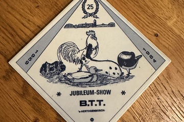 Afbeelding van Jubileum-Show B.T.T. ’s-Hertogenbosch wandtegel ter gelegenh