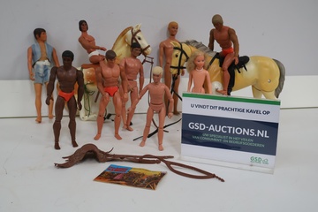 Afbeelding van Collectie action figures en paarden