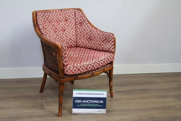 Afbeelding van Vintage Italiaanse Giorgetti Fauteuil