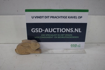 Afbeelding van Handgesneden Houten Konijntje van M. Meier