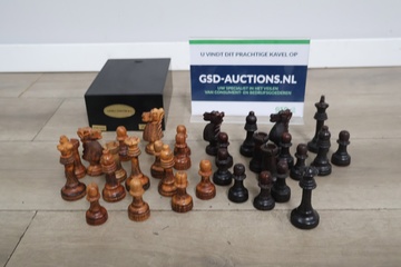 Afbeelding van Handgemaakte Ajedrez Stawton N.6 Schaakset