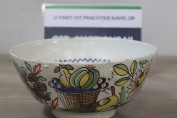 Afbeelding van Aardewerk fruitschaal'