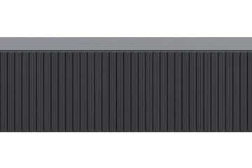 Afbeelding van Kaptafel Vesper zwevend - zwart