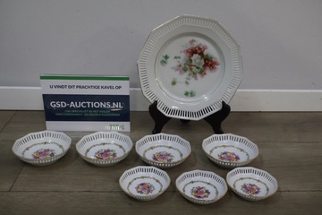 Afbeelding van Schumann Bavaria porseleinen serveerschaal met schaaltjes