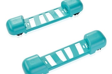 Afbeelding van Leifheit Clean Twist Ergo Rolwagen Turquoise Kunststof