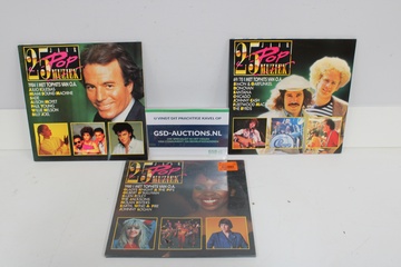 Afbeelding van 25 Jaar Popmuziek LP collectie